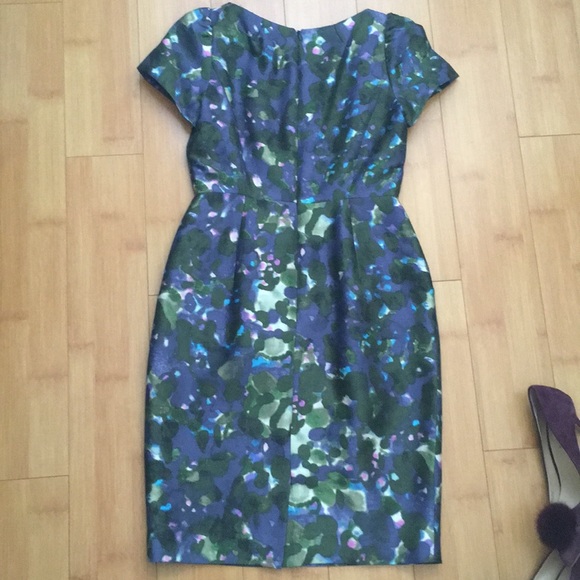 Jcrew Monet Water Lillies Print Garden Dress - Picture 3 of 3